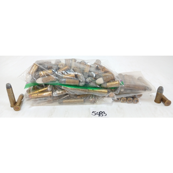 AMMO / BRASS: 115X MIXED .32-20CAL & .38S BLACK