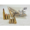 Image 1 : AMMO: 25X MIXED - INCL .45AUTO, .22-250REM & .38SPL