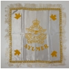 Image 2 : JOB LOT - SENIOR OFFICER CAP, CDN MEAT RATION TOKENS & RCAF SATIN PILLOW COVER