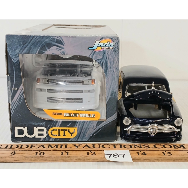 LOT OF 4 - MODEL & MODEL KITS INCL DUB CITY SCION XB DIECAST