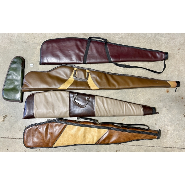 LOT OF 6 - SOFT GUN CASES