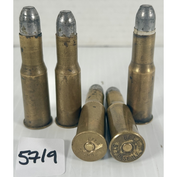 AMMO: 5X .577-450 MARTINI-HENRY - RELOADS
