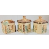 Image 18 : LOT OF 16 - COTTAGE / BURLING WARE PCS - MFG BY KEELE ST., PARAMOUNT POTTERY & PRICE BROS. 