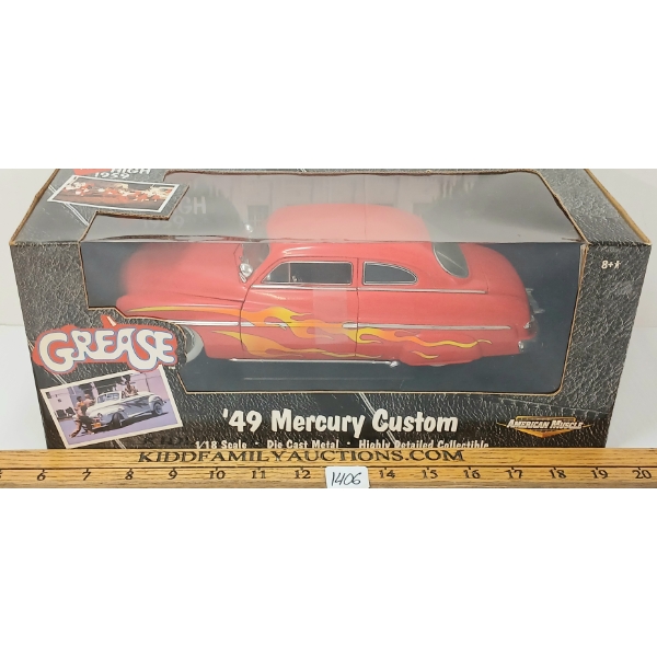 ERTL AMERICAN MUSCLE GREASE 1949 MERCURY CUSTOM DIECAST MODEL
