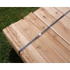 Image 3 : LOT OF 2 - CEDAR WOOD BOARDS IN BUNDLES