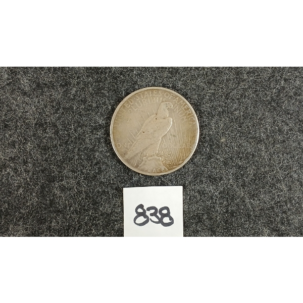 1922 U.S. PEACE SILVER DOLLAR 