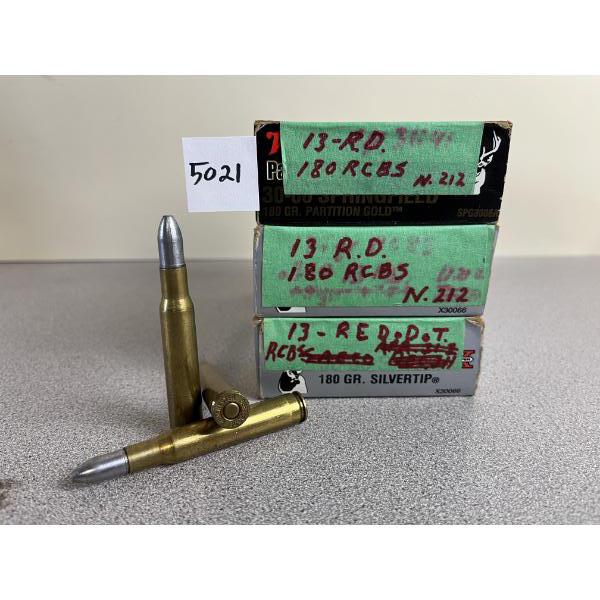 AMMO: 60X MIXED .30-06 - RELOADS 