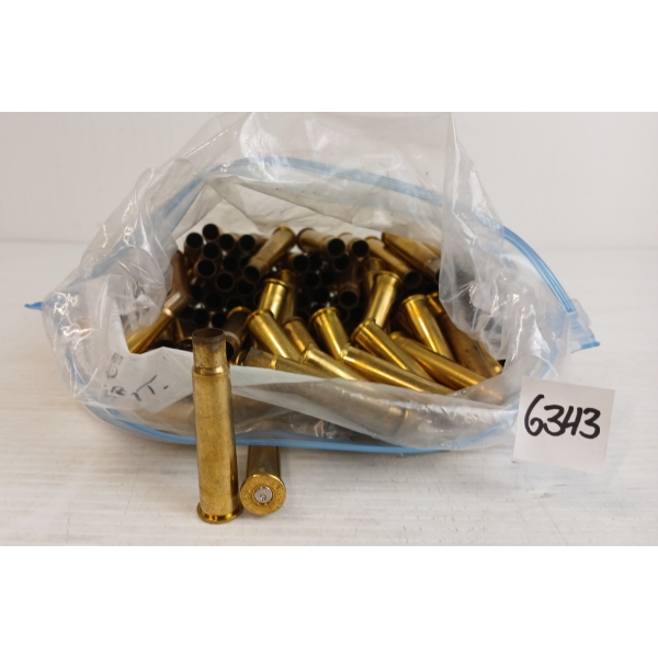 BRASS: APPROX 100X MIXED .303BRIT - ONCE FIRED