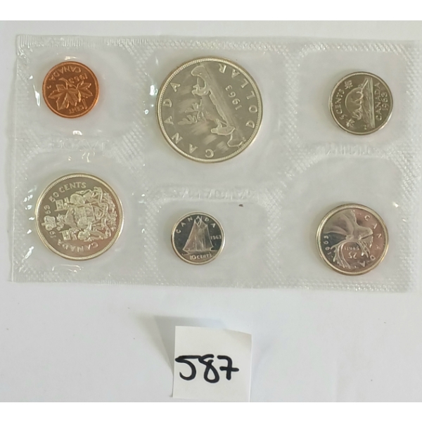 1963 CDN SILVER RCM MINT SET