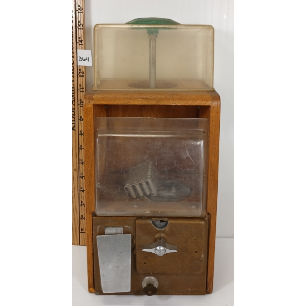 VICTOR VENDING "BABY GRAND" GUMBALL MACHINE