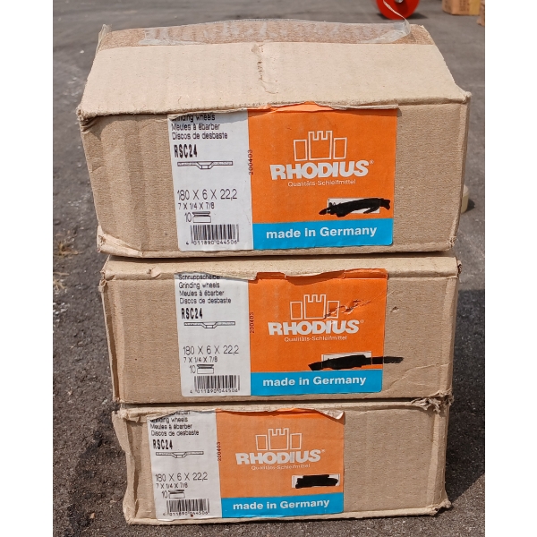 LOT OF 30 - RHODIUS GRINDING DISCS 