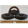 Image 3 : LOT OF 3 - TAYLOR FORBES CAST SAD IRONS