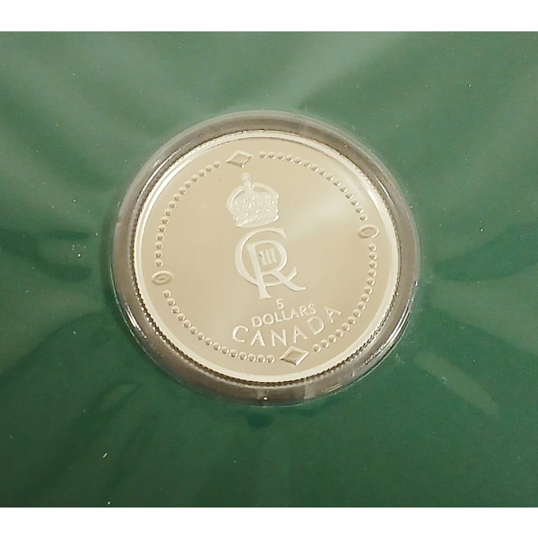 2023 RCM $5 FINE SILVER COIN - KING CHARLES III