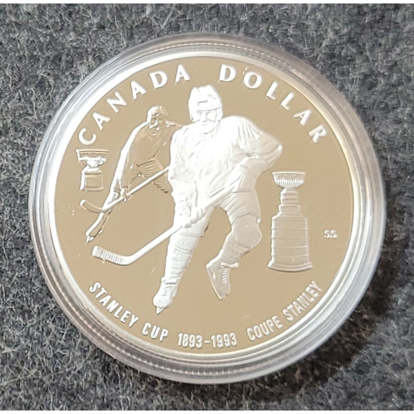 1993 RCM SILVER DOLLAR COIN