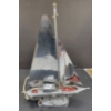 Image 2 : CHROME SAILBOAT MOTIF LAMP