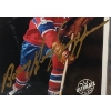 Image 4 : 1992 UTC NHL MONTREAL CANADIENS BOOM-BOOM GEOFFRION HOCKEY CARD & PUCK - AUTOGRAOHED