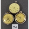 LOT OF 3 - POCKET WATCHES - INCL WESTCLOX 