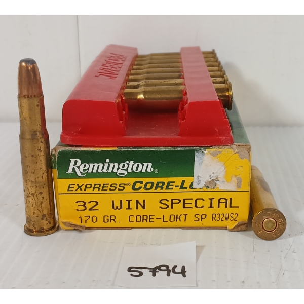 AMMO: 29X FEDERAL & REMINGTON .32 WIN SPL - 170GR - CORE-LOKT SP