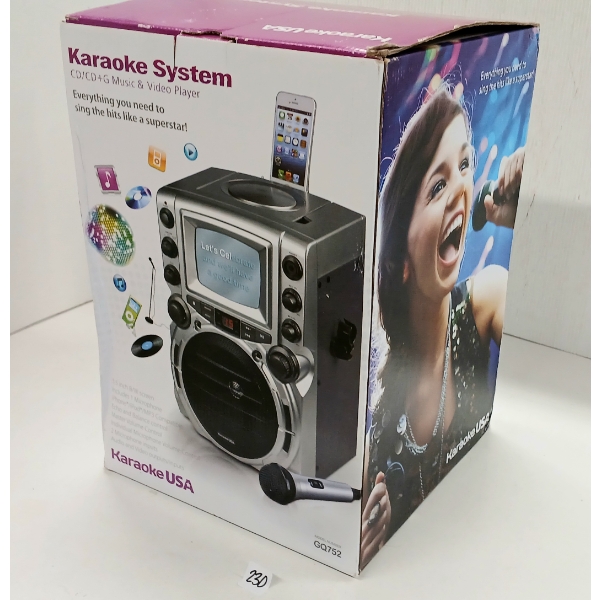 KARAOKE SYSTEM GQ752