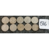 Image 1 : LOT OF 10 - 1940-1965 CDN 10 CENT COINS