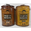 Image 3 : LOT OF 2 - EN-AR-CO MOTOR OIL CANS - 5 GAL
