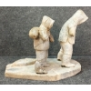 Image 6 : HUNTERS BY PILUPUSI PUTUGU (1918 - ?) - SINEW & STONE