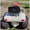 Image 5 : 1969 JOHN DEERE ORANGE PATIO SERIES 140 H3 LAWN TRACTOR W/ 54 INCH HYD LIFT BLADE