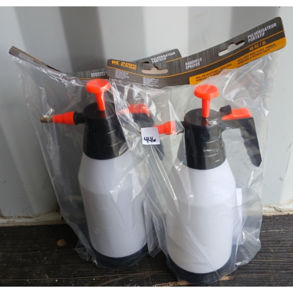 LOT OF 2 - BE AGRI EASE HANDHELD SPRAYERS - 2L