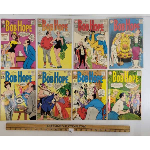 LOT OF 16 - DC COMICS & BOB HOPE COMIC BOOKS