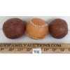 Image 2 : LOT OF 3 - LEATHER BASEBALLS