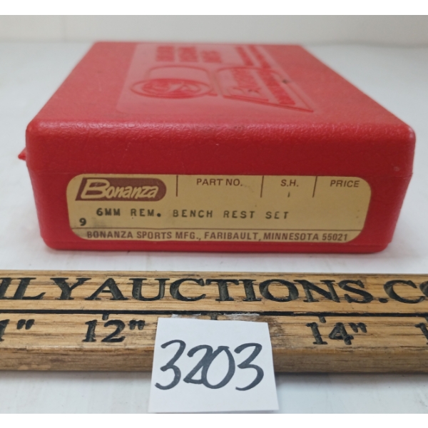 BONANZA 6MM REM BENCH REST DIE SET