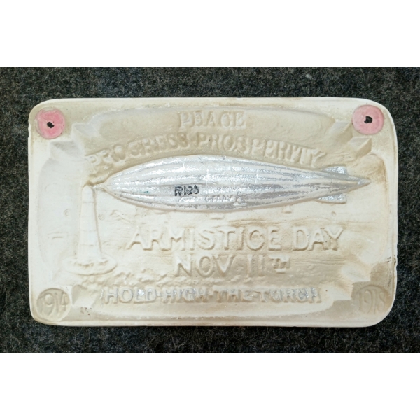 ARMISTICE DAY PLAQUE