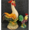 Image 5 : LOT OF 2 - CERAMIC ROOSTERS
