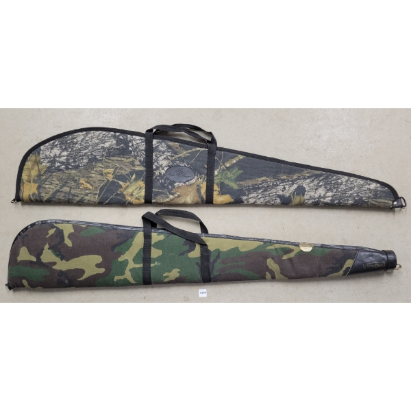 LOT OF 2 - LONG SOFT GUN CASES - BUSH MASTER