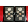 Image 1 : LOT OF 2 - 1974 & 1975 RCM UNCIRCULATED DOUBLE DOLLAR PROOF SETS 