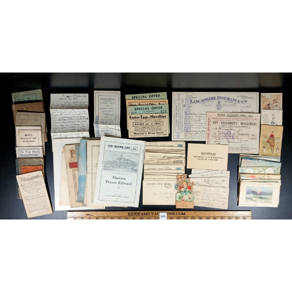 QTY OF MISC EPHEMERA - "THE CBC & CANADIAN BROADCASTING," ETC