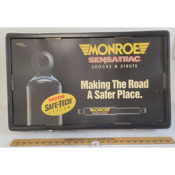 MONROE SENSA-TRAC LIGHT UP SIGN