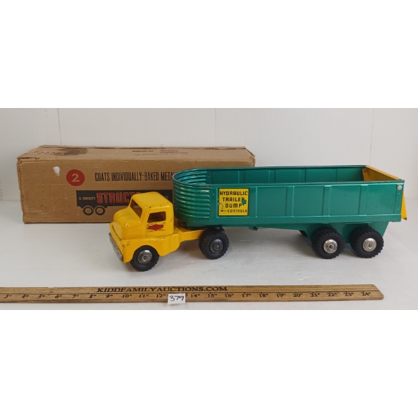 STRUCTO PRESSED STEEL HYDRAULIC TRAILER DUMP