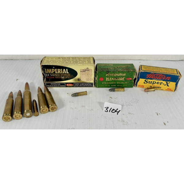 AMMO: APPROX 75X MIXED CARTRIDGES - .22 LR, .22 SHORT & OTHERS