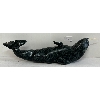 Image 4 : STONE CARVED NARWHAL W/ IVORY - SIGNED