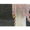 Image 3 : LOT OF 2 - SHERMAN PINK BEADED CLIP-ON EARRINGS & NECKLACE
