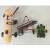 Image 6 : LOT OF 5 - FARM IMPLEMENTS INCL HAY RAKE, ELEVATOR & JOHN DEERE RIDING MOWER
