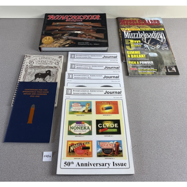 LOT OF 9 - MISCELLANEOUS FIREARM PUBLICATIONS 