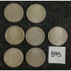 Image 2 : LOT OF 7 - 1965-1966 CDN SILVER 50 CENT PCS