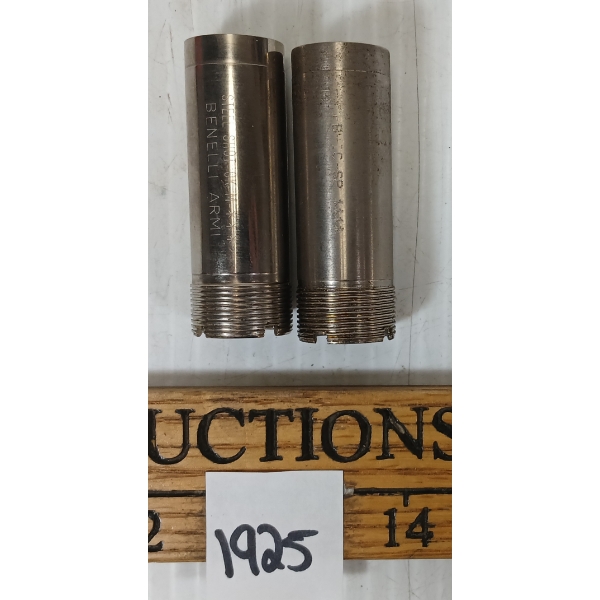 LOT OF 2 - BENELLI 20GA CHOKE TUBES