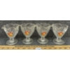 Image 1 : LOT OF 4 - ELSIE THE COW BORDEN ICE CREAM SUNDAE CUPS