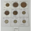 Image 1 : LOT OF 9 - 1837-1953 EARLY BRITISH COINS - INCL AUSTRALIAN 3 PENCE, HALF PENNY, ETC