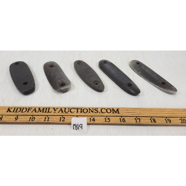 LOT OF 5 - BUTTPLATES - INCL CBC
