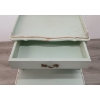 Image 5 : PAINTED END TABLE W/ DRAWER