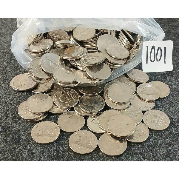 6.5LBS CDN NICKELS - MIXED DATES